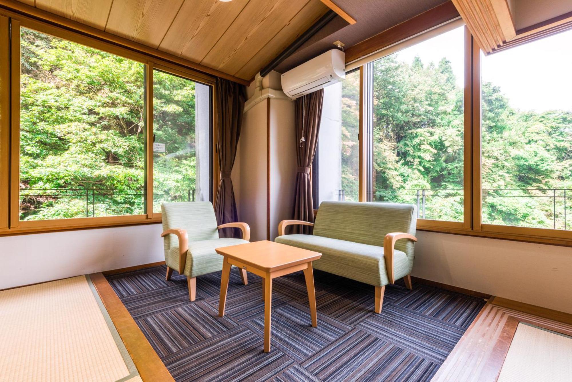 Ooedo Onsen Monogatari Ikaho Hotel Shibukawa Kamer foto